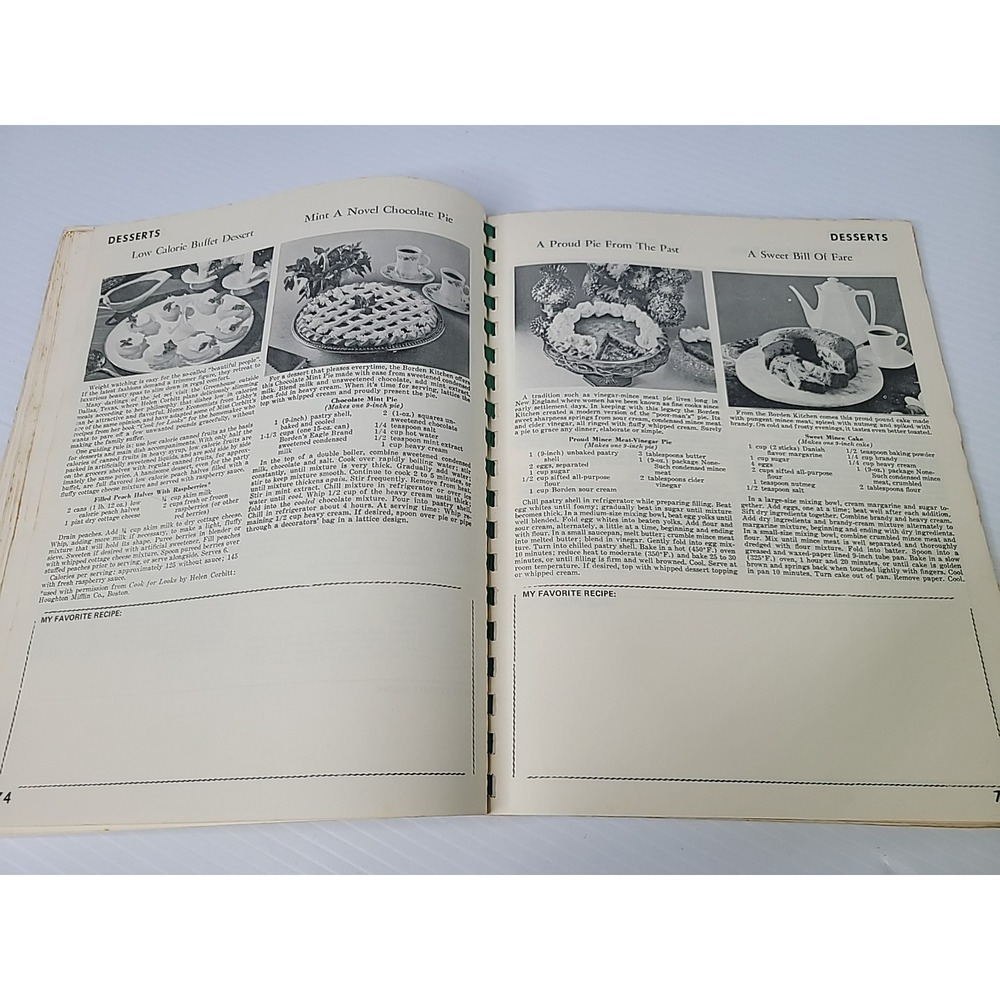 VTG 1970's Our Favorite Recipes Ladies Auxiliary VFW Hillsboro Ohio Cookbook - Picture 12 of 12